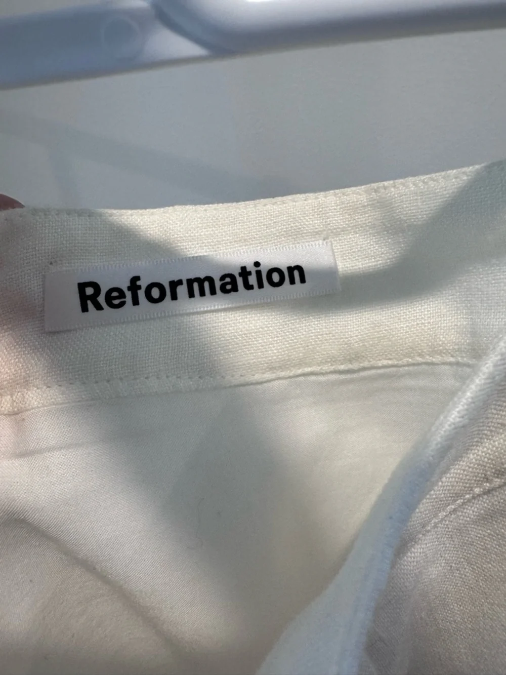 Reformation White Midi Yucca Skirt - Picture 4 of 4